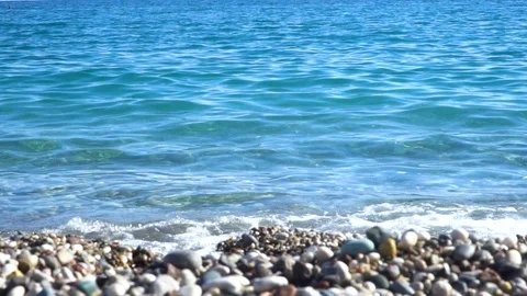 Slow motion sea waves Stock Footage 93925264