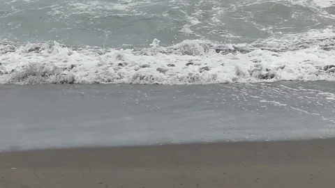 Slow motion sea ​​waves Stock Footage 229017620