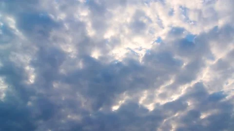 Slow-motion shooting of the silhouette of a cloud moving across the sky. Stock Footage 238633853