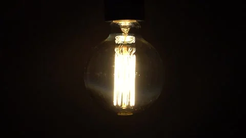 Slow motion shot of bulb explosion Stock-Footage 131118499