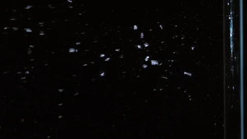 Slow motion shot of bullet shooting through glass, shot with Phantom Flex 4K Stock Footage 101269466