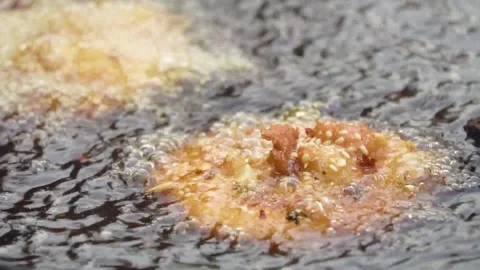 Slow motion shot of cooking of traditional Pakistani food (4) Stock Footage 252118486