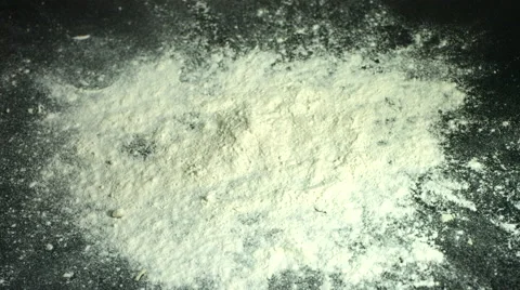 Slow motion shot of dough falling 스톡 동영상 67340867