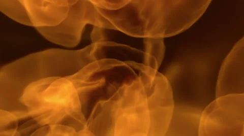 Slow Motion Shot Of Fire with Matte Stock Footage 55063736