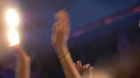 Slow motion shot of hands clapping Stock Footage 99204535