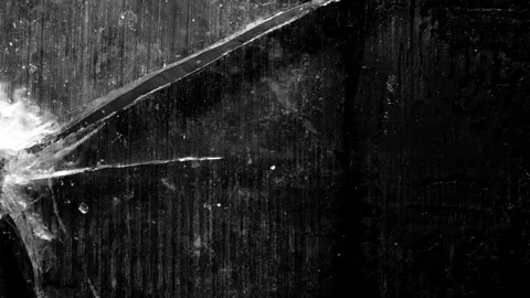 Slow Motion Shot of Ice Breaking Texture Stock Footage 310873247