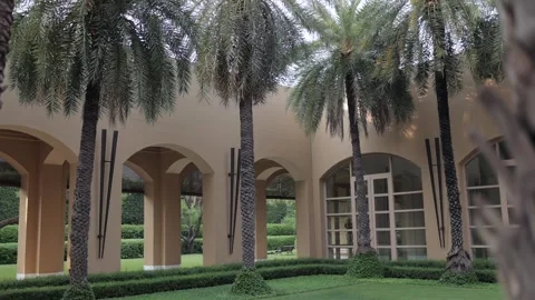 A Slow Motion Shot of an Indian Wedding Decoration in India Vídeo Stock 329744591