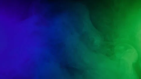 Slow Motion Shot of Modern Neon Smoke Abstract Gradient Background Stock Footage 313532010