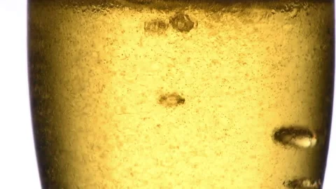 Slow motion shot of put ice cube into beer, beverage Stock Footage 169397409