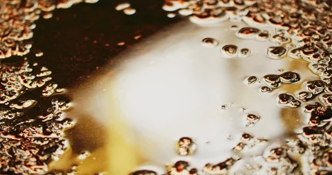 Slow motion shot of raindrops. Stock Footage 103419857