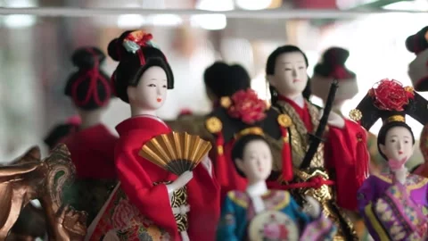Slow Motion Shot of Religious Artifact Stock Footage 218219985