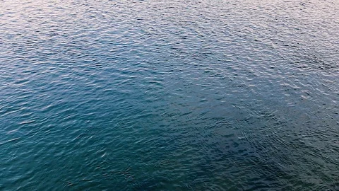Slow Motion Shot of water surface Stock Footage 97386950