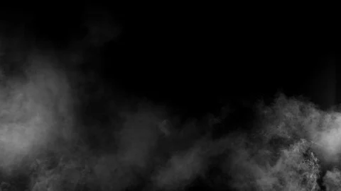 Slow motion of smoke effect isolated on black background Stock Footage 87115344