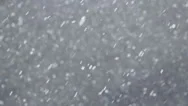 Slow Motion Of Snow Flakes Falling Stock Footage