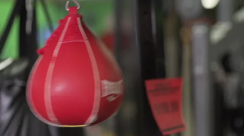 Slow Motion Speed Bag Stock Footage 50733776
