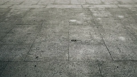 Slow motion: Sun casts shadows of people walking on the waterfront. 4k. 스톡 동영상 103475628