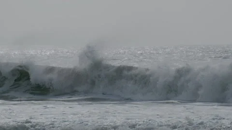 Slow Motion Surfer Stock Footage 197769942