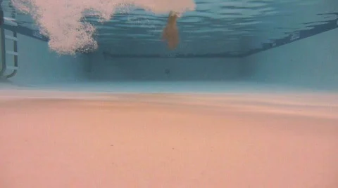 Slow Motion Swim Stock Footage 649506