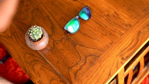 Slow Motion Throwing Passports Stock Footage 92844807