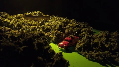 Slow motion tracking shot of sorted dried and treated buds of medical cannabis.  Stockbeeldmateriaal 122242688