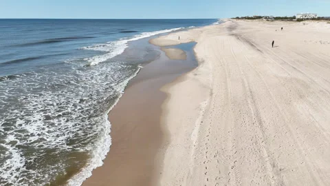 Slow Motion Tracking Shot Towards a Tide Pool Stock Footage 271210552