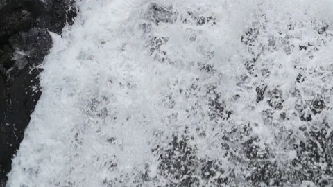 Slow Motion Tropical Waterfall Stock Footage 165299121