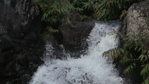 Slow Motion Tropical Waterfall Stock-Footage 165299326