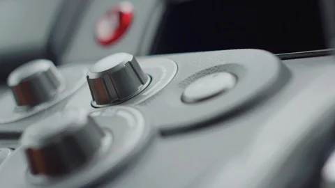 Slow motion. Turn the switch. Stock Footage 100549856