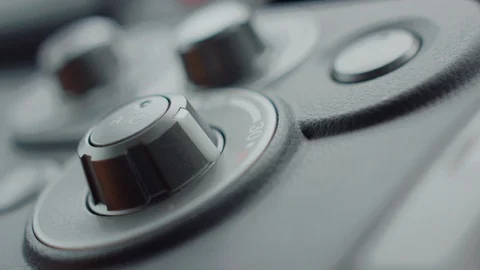 Slow motion. Turn the switch. Stock Footage 100549870