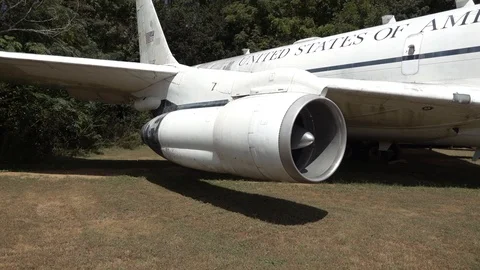 Slow Motion USAF Tanker Video stock 95158061
