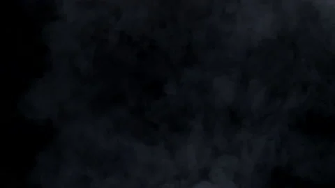 Slow motion vapour flowing on black background 動画素材 219697939