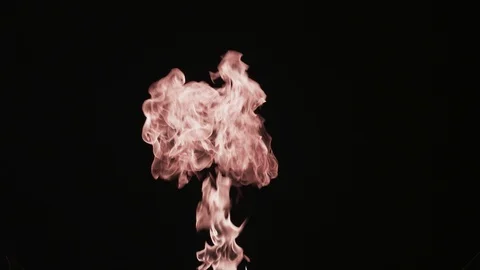 Slow motion vertical flame bursts for use with visual effects and/or design. Stock Footage 92582639