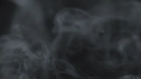 Slow motion vertical video of white smoke. Stock Footage 252076874