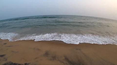 Slow Motion Video of Beach Stock Footage 152968119