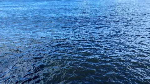 Slow motion video of a beautiful blue sea. Stock-Footage 115565273