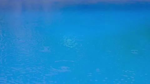 Slow motion video with droplets. Close up of a drop. Stock Footage 221089648
