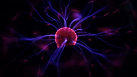 Slow Motion Video of Electrical Impulses or Brain Neurons Stock Footage 104145846