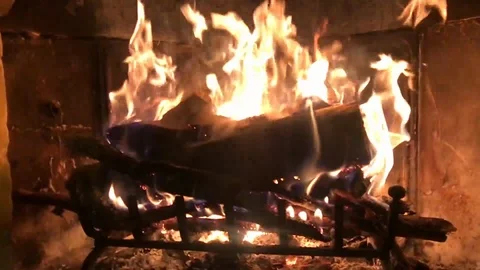 Slow motion video of fire Stock Footage 121731148