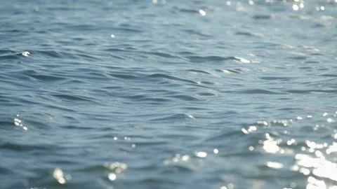 Slow-motion video of flowing waves Stock Footage 213147491