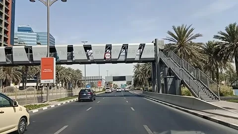 Slow Motion video of moving traffic Stock Footage 153262462
