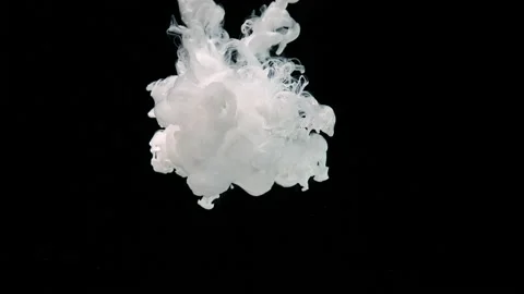Slow motion video of splashes of milk colors. Beautiful abstract background Stock Footage 160672263
