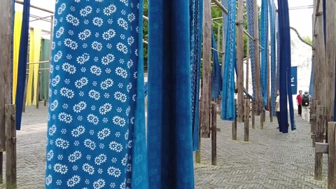 Slow motion view of Ancient water town of Wuzhen, China Stock Footage 276635378