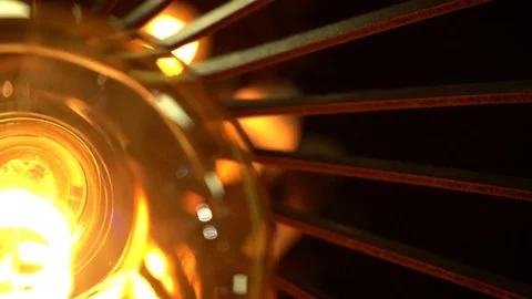 Slow motion warm light transition 4 bokeh close up 库存影片 123001239