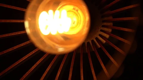 Slow motion warm light transition 7 bokeh close up 库存影片 123001276