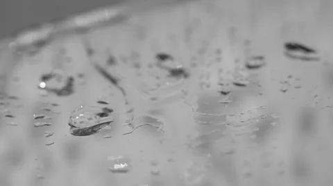 Slow motion - Water drop mirror Stock Footage 42789269