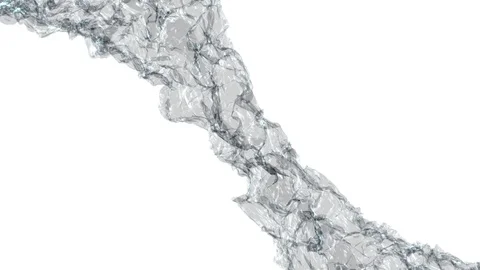 Slow motion water effect - movement effect fluid Video stock 91663346