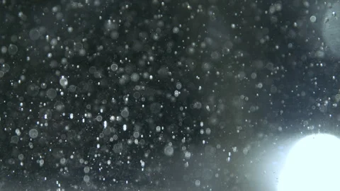 Slow Motion of Water Particles Floating in the Air Stock Footage 270392319