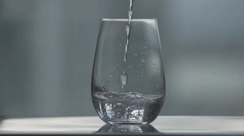 Slow Motion Water Pour Stock Footage 57283567