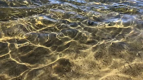 Slow Motion Water Ripples Stock Footage 126014541