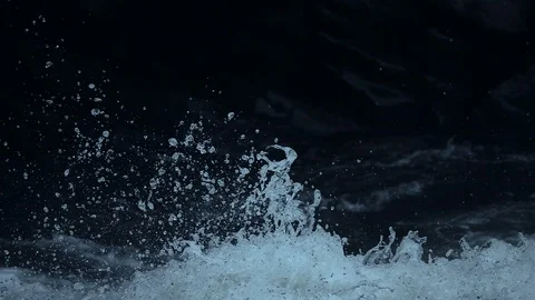 Slow Motion Water Splash Видео 109238755